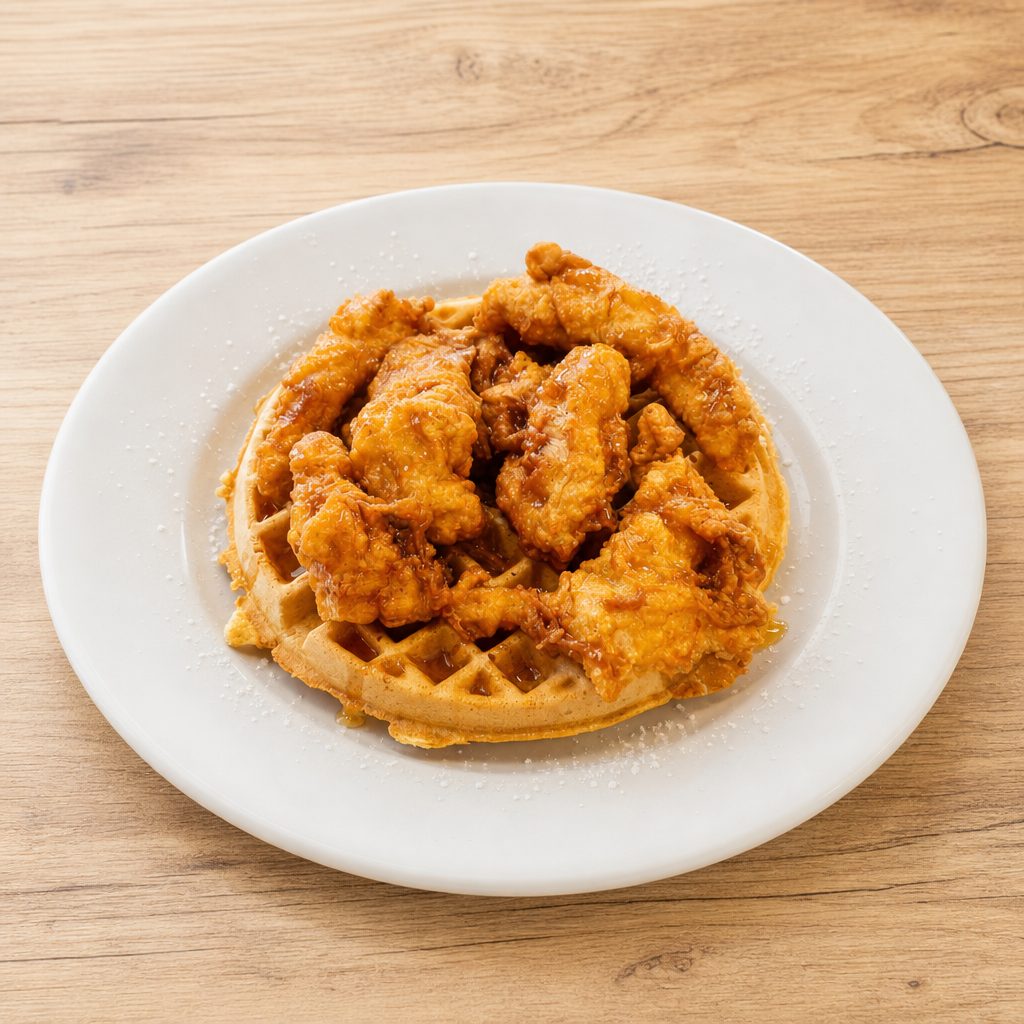 Chicken and Waffles.