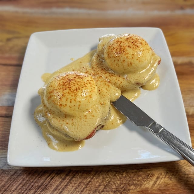 Eggs Benedict.